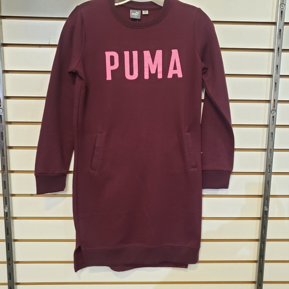 Puma girl's maroon dress XL (16) NWT